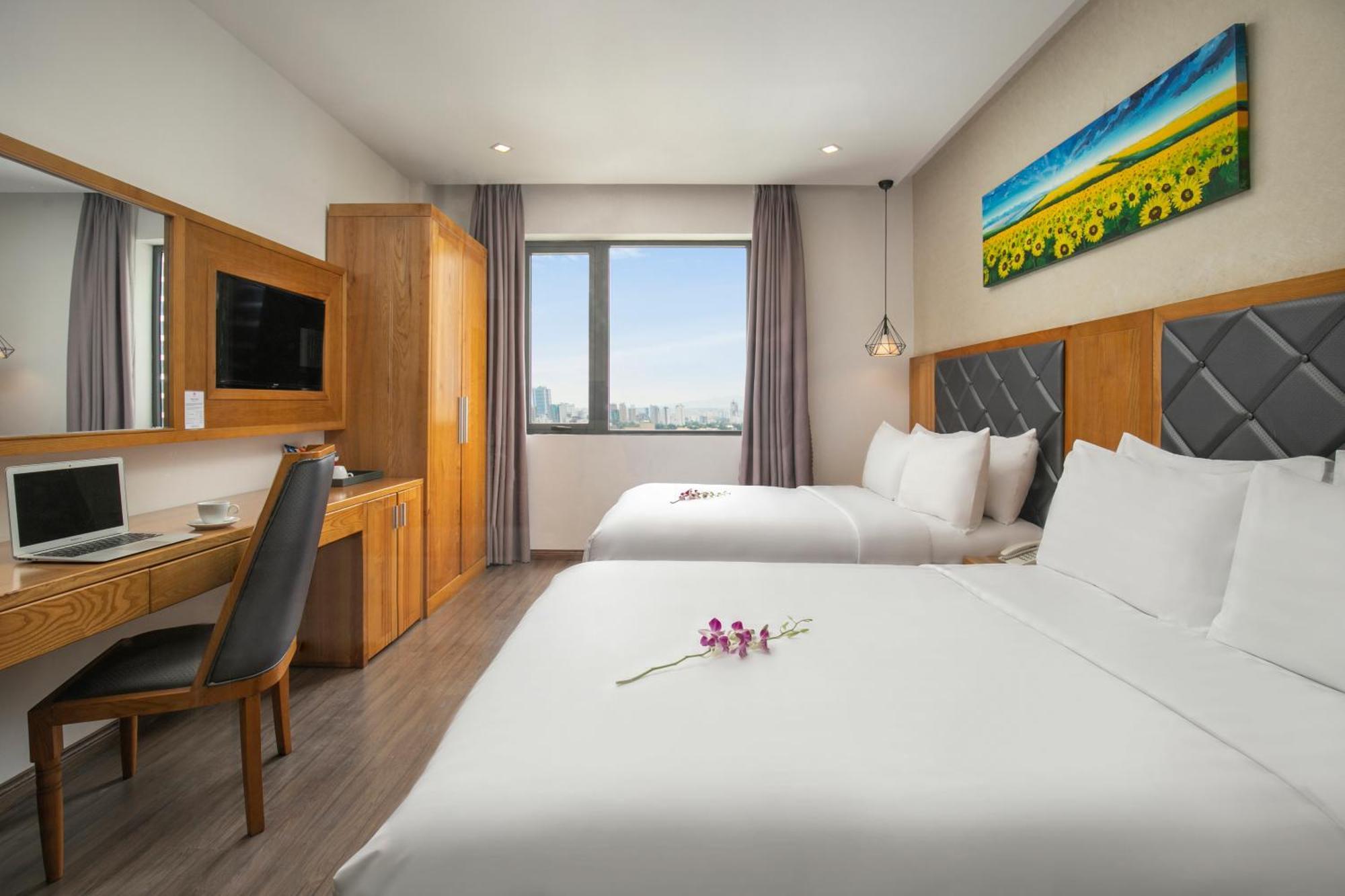 Grand Sunrise Boutique Hotel Da Nang Quarto foto