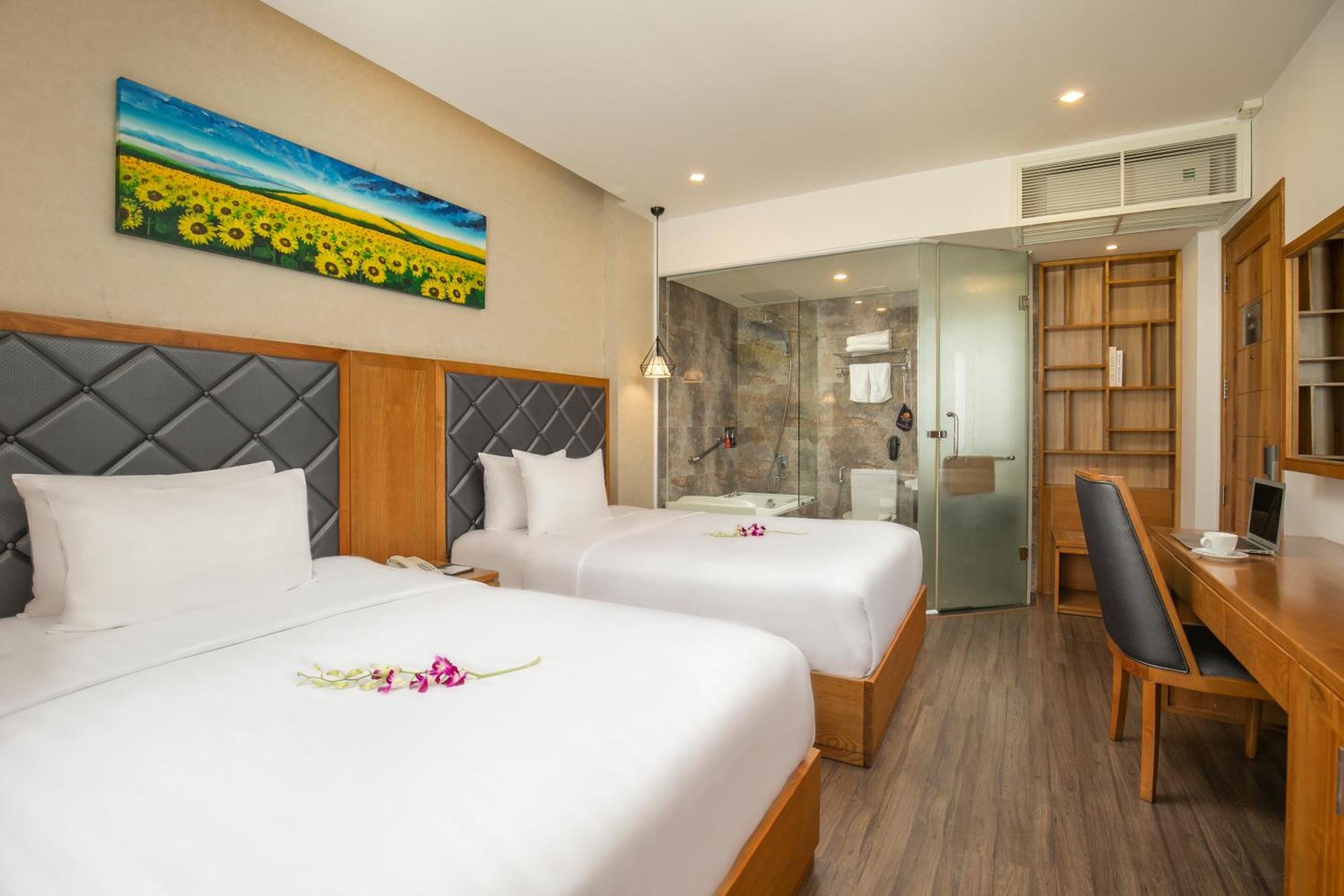Grand Sunrise Boutique Hotel Da Nang Quarto foto